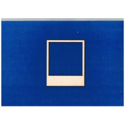 SKLEJKA #3mm  Ramka 9x11cm  zdjęcie o wymiarach 8x8 cm , foto Polaroid